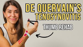 TOP 5 Exercises for De Quervains Tenosynovitis [upl. by Naiva]