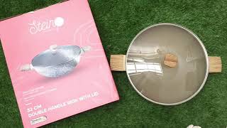 UNBOXING Stein Cookware Wok Pan 32cm [upl. by Ddat]