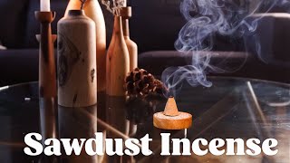 How to turn sawdust into naturalscented incense [upl. by Eniamret]