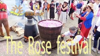 The Rose festival of Kazanlak Bulgaria  Das Rosenfest von Kazanlak Bulgarien [upl. by Sixele]