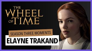 The Wheel of Time  Elayne Trakands biggest moments in Season 3 [upl. by Faustena]