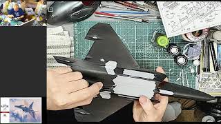 Hasegawa F22 Raptor 148 Part 4 [upl. by Akers351]