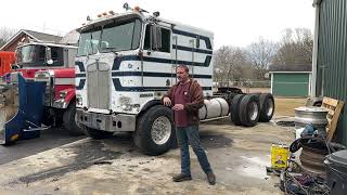 83 Kenworth Cabover Gets Closer Every Day [upl. by Adnileb]