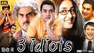 3 Idiots Full Movie  Aamir Khan  Sharman Joshi  Kareena Kapoor Khan  Review amp Facts HD [upl. by Adrien]