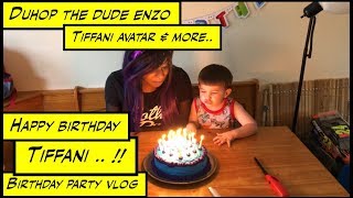 duhop Happy Birthday Tiffani Avatar super boyfriend celebrates girlfriends birthday vlog [upl. by Eima731]