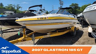 2007 Glastron 185 GT Boat Tour SkipperBuds [upl. by Gaylord]