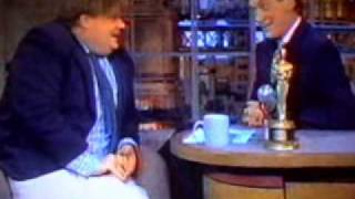 Chris Farley on Letterman 1995 part 2 [upl. by Ahsemo202]