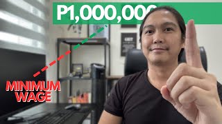 3 strategies to achieve your first MILLION with MINIMUM wage [upl. by Drislane]