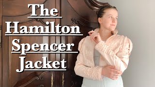 I made the Hamilton Spencer Jacket for a job interview  Sew With Me Ep 1  Historical Sewing Vlog [upl. by Sirred]