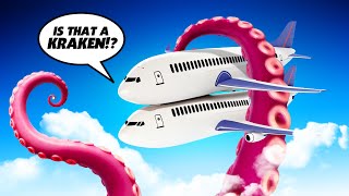 SEA Monster Creates a DOUBLE AIRPLANE And Crashes It  Tentacular VR [upl. by Abram]