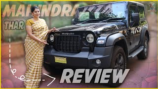 Mahindra Thar Detail Review In తెలుగు  మహీంద్రా తార్  Anuradha  V automobile [upl. by Nnov]