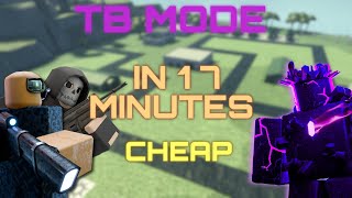 Tower Battles Normal Mode Speedrun  1722  No Golden Towers  No Slammer  TDX  Roblox [upl. by Laamaj]