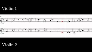 Emilys Waltz  Arranged for Violin Duet [upl. by Atiras]