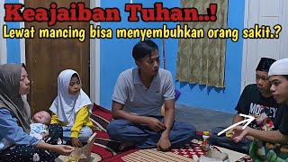 BUKAN CAMP FISHING pulang mancing kumpul bareng anak istri di rumah [upl. by Etiam]