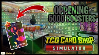 LIVEFRQC Jouvre 5000 BOOSTERS  TCG Card Game Simulator Partie 3 [upl. by Aisercal]