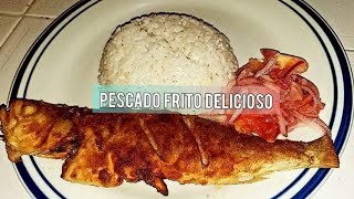 quotComo hacer una delicios corvina fritaquotcrocante como en casa [upl. by Felike]