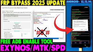 🔥 Finally FRP Bypass 202425  New ADB Enable Tool  Exynos MTK SPD Qualcomm FRP Unlockquot [upl. by Brice]