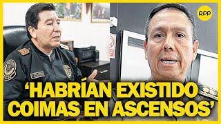 Exsubcomandante de la PNP quotSe comentaba que habrían existido coimas para ascenderquot [upl. by Files]