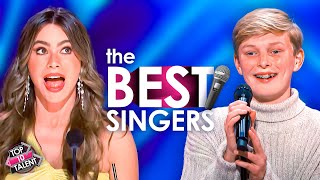 THE BEST Singers On Got Talent Worldwide🎤 [upl. by Rikahs503]