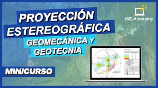 PROYECCIÓN ESTEREOGRÁFICA Geología Estructural Circulo Máximo DIPS  Curso Geomecánica y Geotecnia [upl. by Raman]