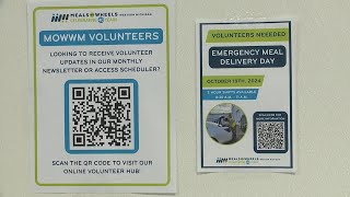 Meals on Wheels calling for volunteers to deliver emergency food boxes [upl. by Oiciruam783]