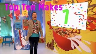 Top Ten Makes  Arty Party  Mister Maker [upl. by Aeneus]