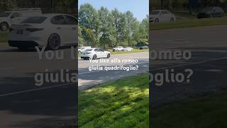 Is the alfa romeo giulia quadrifoglio M3 from Italiashorts trending youtubeshorts automobile [upl. by Gavrilla]