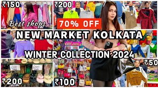 New Market Kolkata winter collection 2024  Kolkata New Market 2024  Esplanade Kolkata 2024 [upl. by Ynez48]