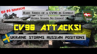 CV90 ATTACKS Rare Video of a CV90 in Combat [upl. by Eekaz389]