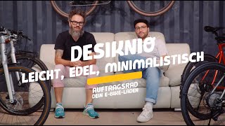 DESIKNIO leichte EBikes Made in EU • It’s time for a light weight electric bike  auftragsradstore [upl. by Eidurt]