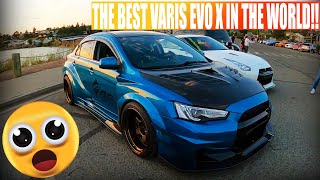 Walk Around The VARIS V2 WIDEBODY MITSUBISHI EVO X Molded Kit [upl. by Moir455]