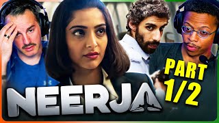 NEERJA Movie Reaction Part 1  Sonam Kapoor  Shabana Azmi [upl. by Ymrej]