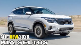 2026 KIA SELTOS  Revealed  Stylish Redesign Specs amp Powerful Engine [upl. by Thaine405]