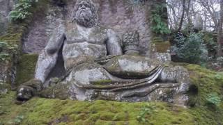 Bomarzo Bosco Sacro Parque de los monstruos [upl. by Aicil979]