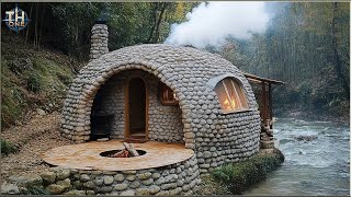 From Rocks and Mud How I Built a OneofaKind Stone House in Nature [upl. by Charyl]