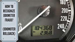 Odometer FraudHow To Recognize And Avoid It [upl. by Llerahs]