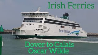 Irish Ferries  Oscar Wilde  Dover to Calais  ship tour [upl. by Fortunio]