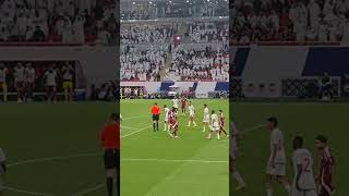 QATAR VS UAE ASIAN QUALIFIERS ROAD TO 2026 youtuber qatar uae qatarfootball shorts ytshort [upl. by Ishii]