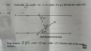 WAEC 2024 Core Mathematics Paper 2 Question 4 Sierra Leone [upl. by Tiersten]