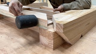 Build a Living Room Furniture Masterpiece Eastern Culture  Amazing Woodworking Projects [upl. by Nofpets]