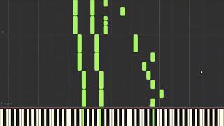 Roundtable Rival  LindseyStirling  Piano Tutorial  SYNTHESIA [upl. by Nyltiac]