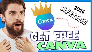 Get Canva pro lifetime Free 2024 100 Working Informative video by AR Tech [upl. by Erihppas875]