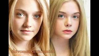 dakota y elle fanning 1999 2011 [upl. by Yecaj]