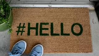 DIY Welcome Doormat [upl. by Docia]