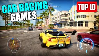 Top 10 Car Racing Games For LowSpecs PC 2023 [upl. by Naesar27]