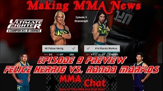 TUF 20 Episode 9 Preview  Felice Herrig vs Randa Markos [upl. by Sezen693]