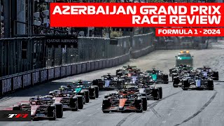 2024 Azerbaijan GP Race Report Highlights Analysis and Results [upl. by Kellen]