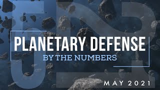 Planetary Defense By the Numbers  May 2021 [upl. by Namlas406]