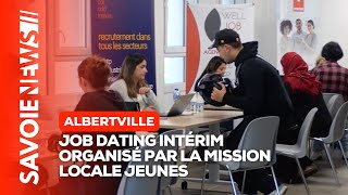 Job Dating Intérim organisé par la Mission Locale Jeunes [upl. by Aicemaj]