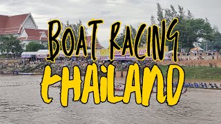 Phitsanulok long boat racing festival 2024 [upl. by Haraz]